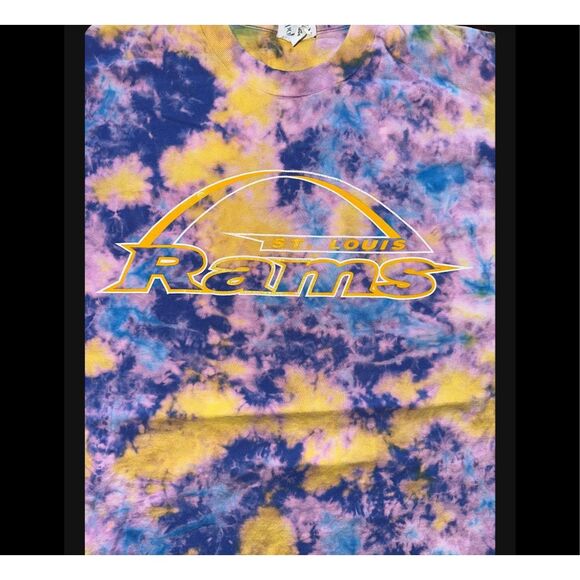 Vintage St. Louis Rams Arch Tie-Dye Tee - Picture 3 of 4